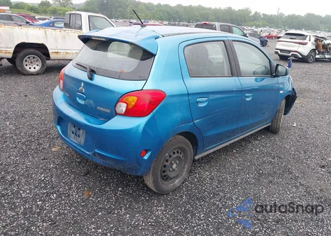 2015 Mitsubishi Mirage De/Rf from USA, damaged, VIN ML32A3HJ6FH045834